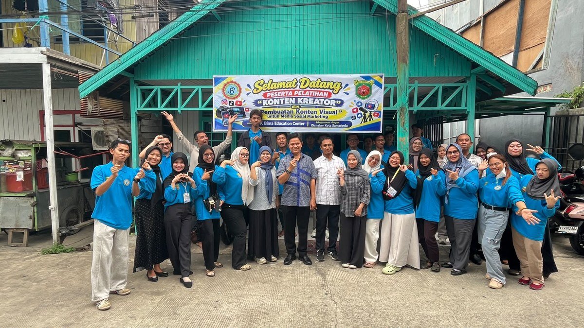 Harminsyah, Anggota Dewan Partai Gelora Samarinda, Selenggarakan Pelatihan dan Sertifikasi BNSP Konten Kreator